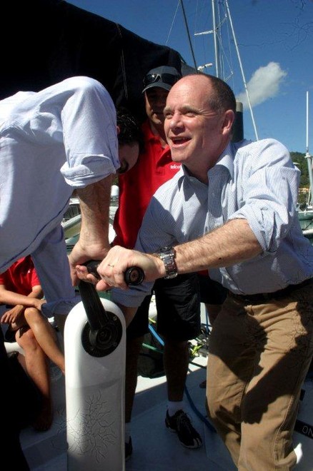 WSC and Premier Newman - Airlie Beach Race Week 2012 © Bob Fenney